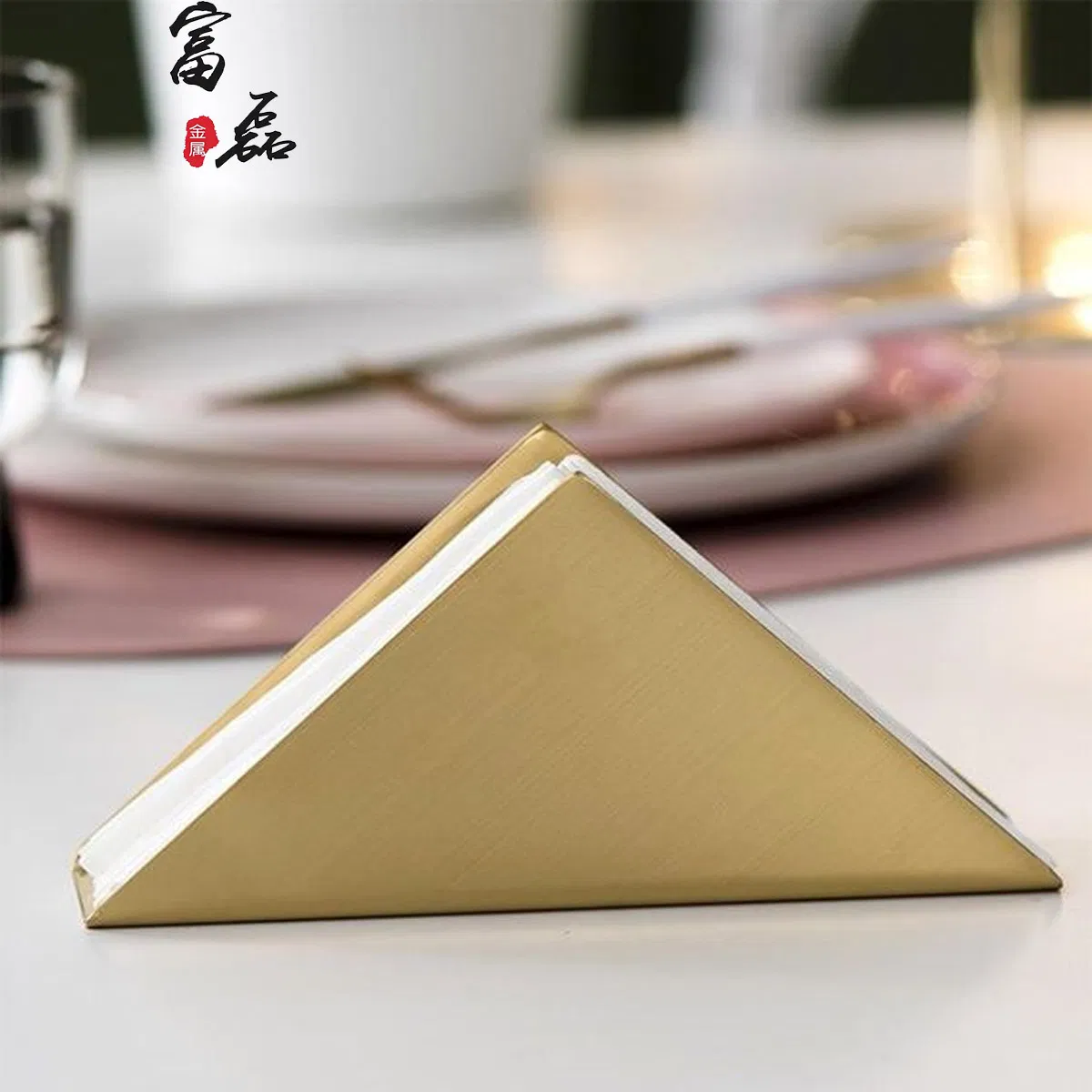 Premium Stainless Steel Napkin Holder for Contemporary Interiors