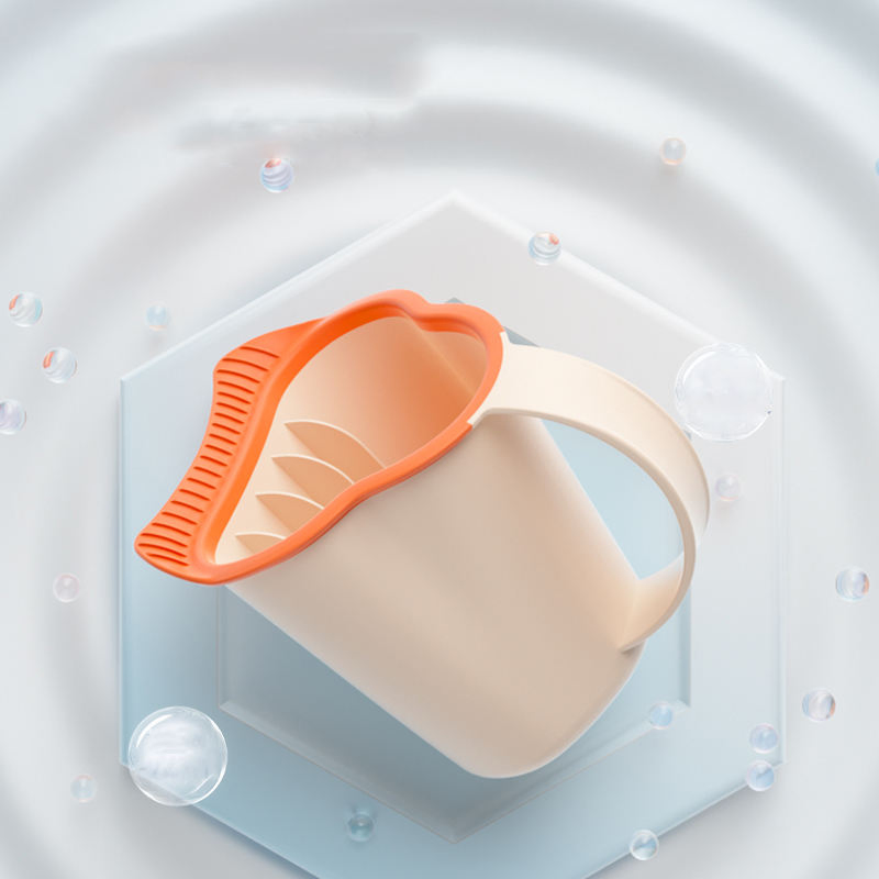 Baby Bath Waterfall Rinser Kids Shampoo Rinse Cup with Handle