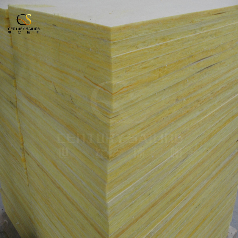 4*2 Fireproof Ceiling Glass Fiber Sound Absorbing Board Glass Wool Sandwich Panel