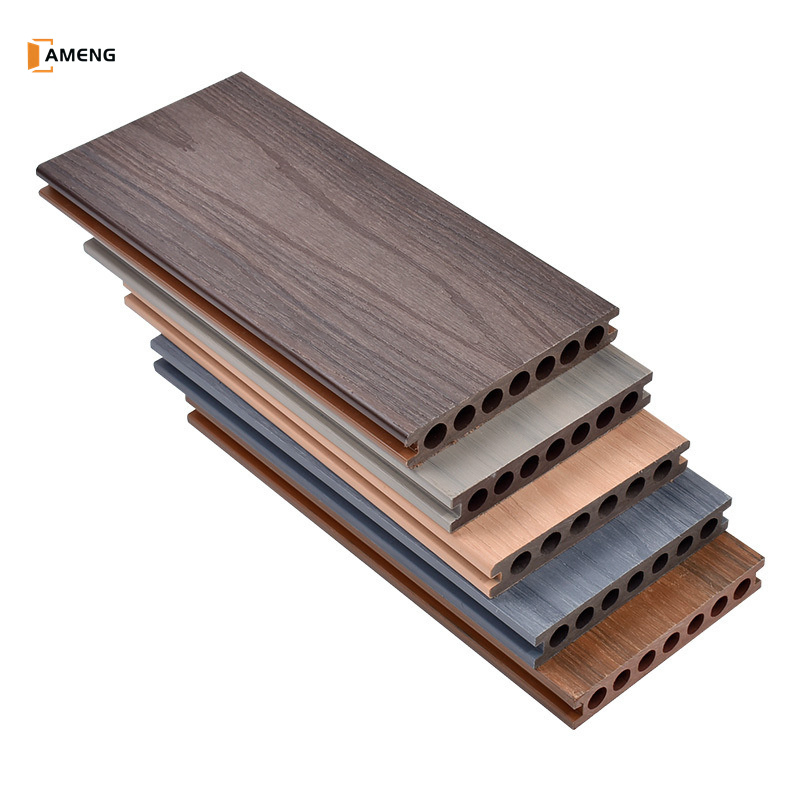 High Quality WPC Composite Outdoor Decking Board Solid UV-Resistant Waterproof Floor 22/25mm Thickness Modern Design