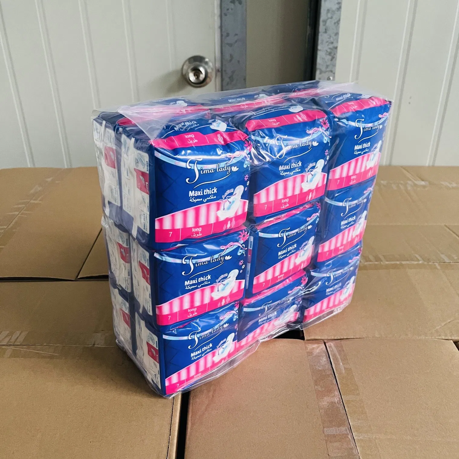 Private Label Cotton Women Sanitary Napkin Pad