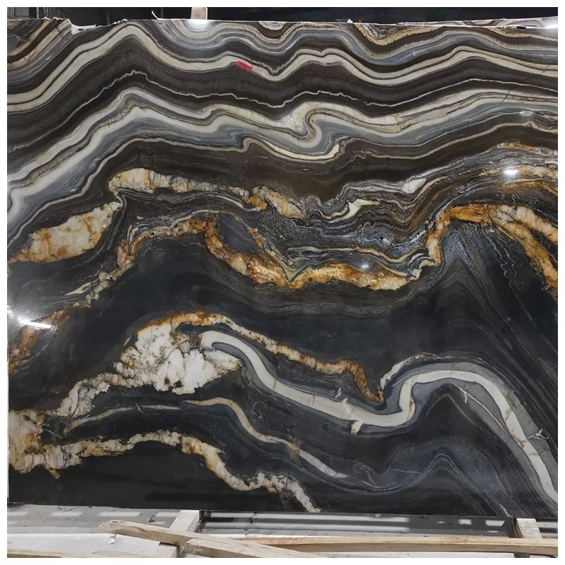 Brazilian Namco Black Quartzite Slabs