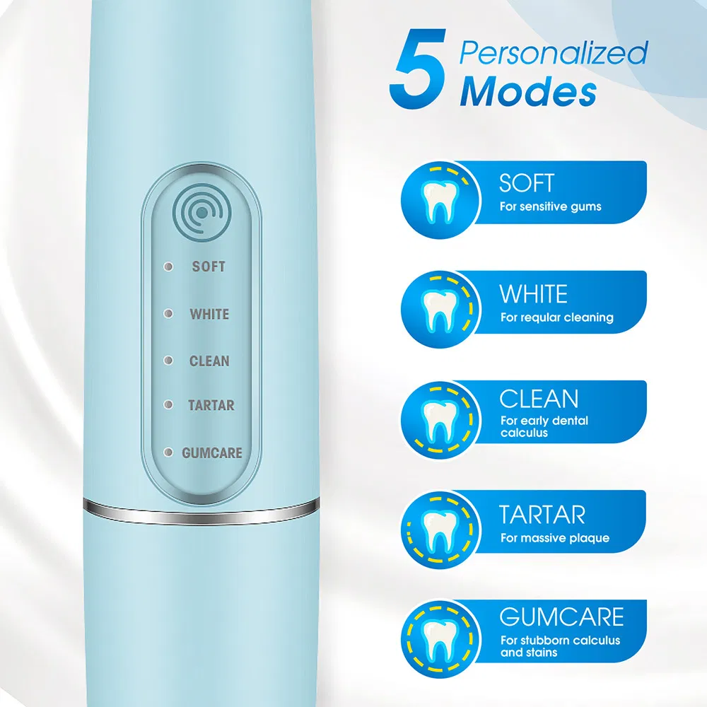Multi-Function Smart Sonic Electric Toothbrush Dental Cleaner, Calculus Remover 5-Mode Wireless Charging