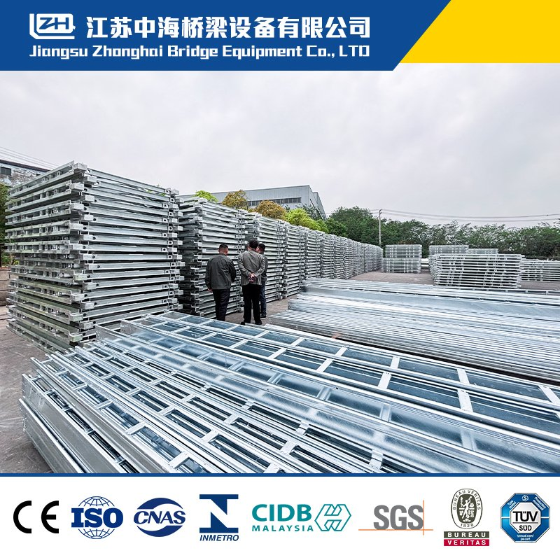 Durable High Strength Pedestrian Prefabricated Steel Truss Bridge for Heavy Loads