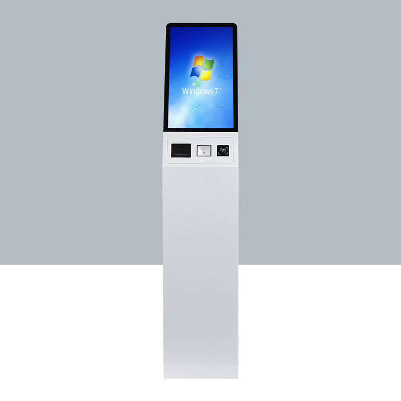 Visitor Registration 21.5 Inch Touchscreens Queue Touch Screen Self-Care Kiosk