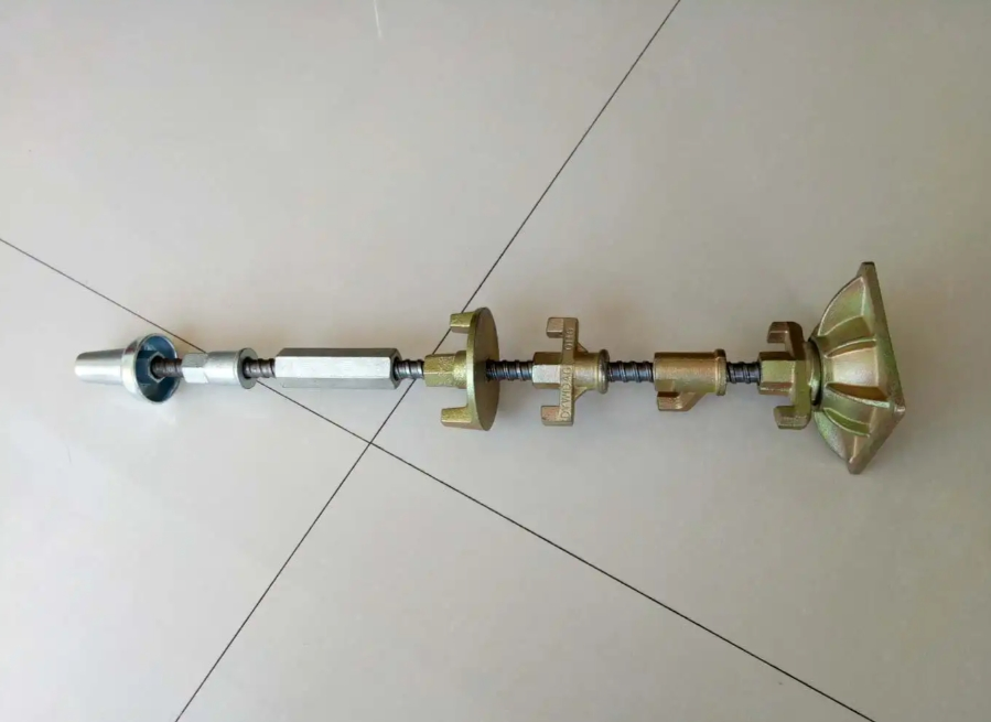 Formwork 16mm 17mm 25mm Tie Rod Building Tie Rod Nut Plate Concrete Building