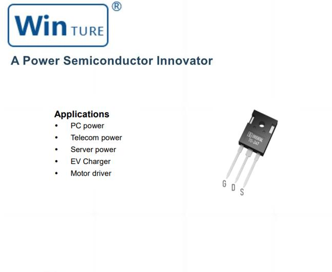 Мощный MOSFET-транзистор OSG65R038HZAF TO247, 650В