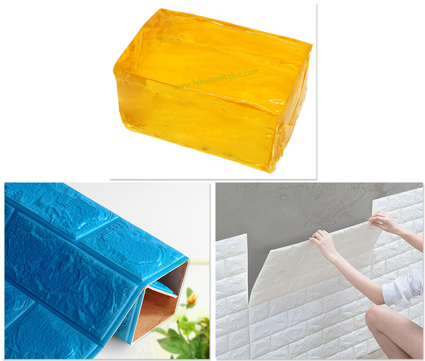 Factory Price Raw Material Hot Melt Glue for 3D Wallpaper
