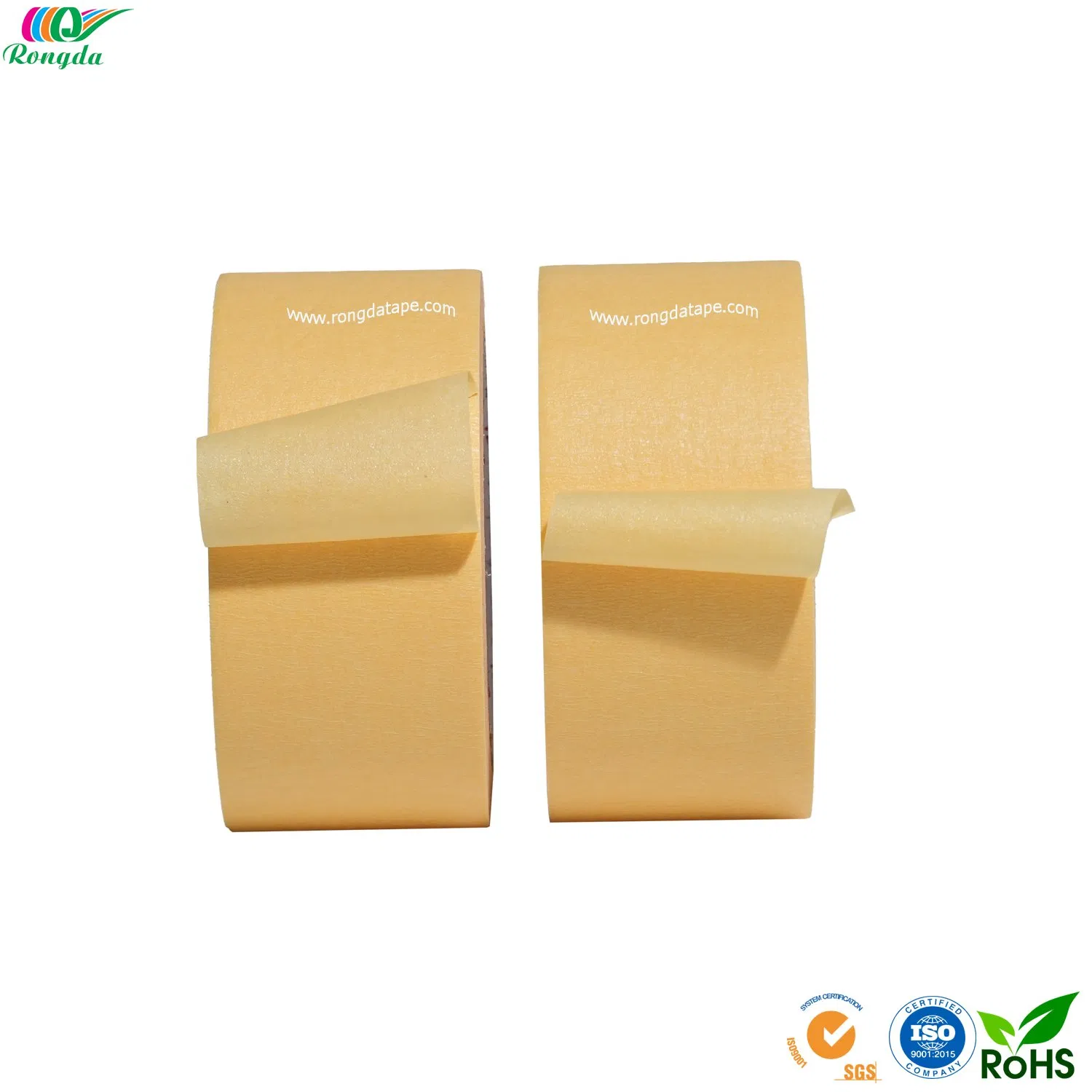 Painters Tape for Car Paint Yellow No Residue Automotive Masking Tape for Automotive Paint - Heat Resistant for Paint Booth
