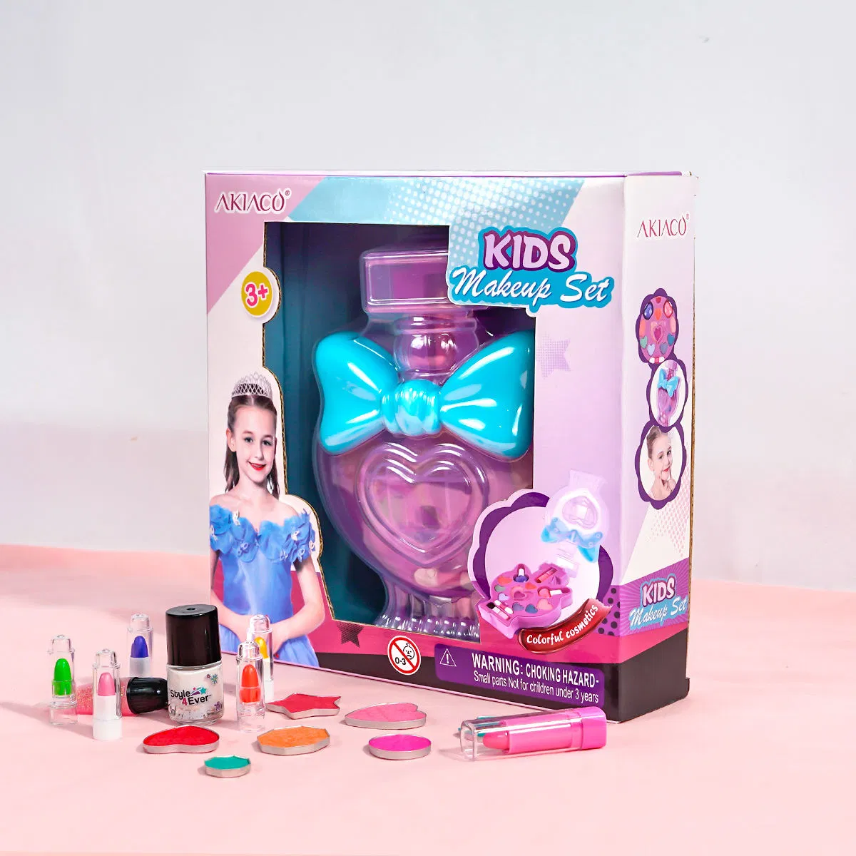 Pretend Play Makeup Set for Creative Young Girls