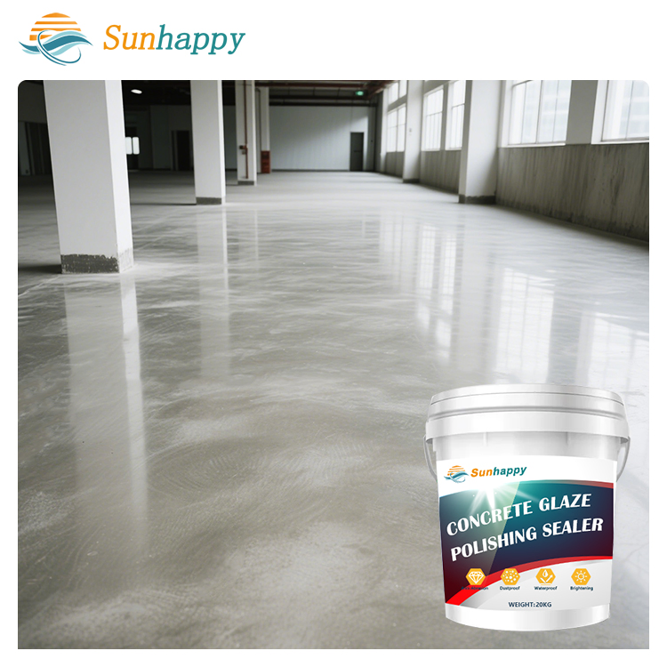 Factory Wholesale Price Cement Floor Brightener Sealing Curing Agent Indoor Environmentally Concrete Glaze Polishing Sealer