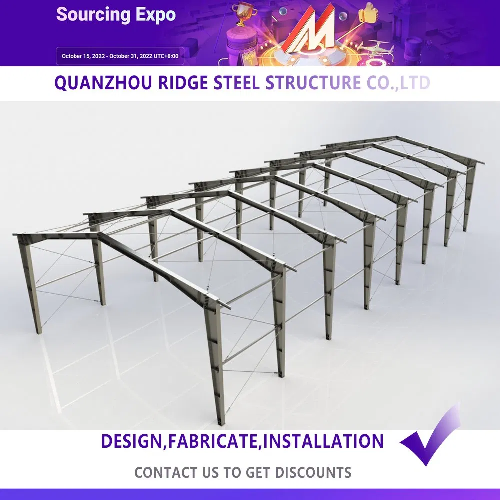Professional Manufacturer Economical SGS BV CE Prefabricated Steel Structure