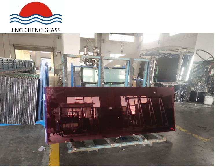 Insulating Glass Low E Glass Curtain Wall for Commercial Building