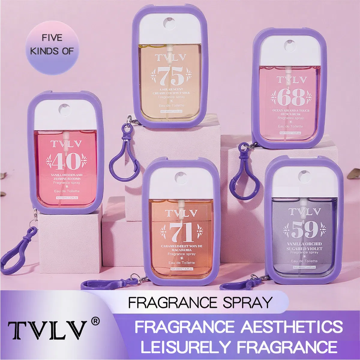 Карта духов Digital Perfume: женский освежающий аромат без спирта