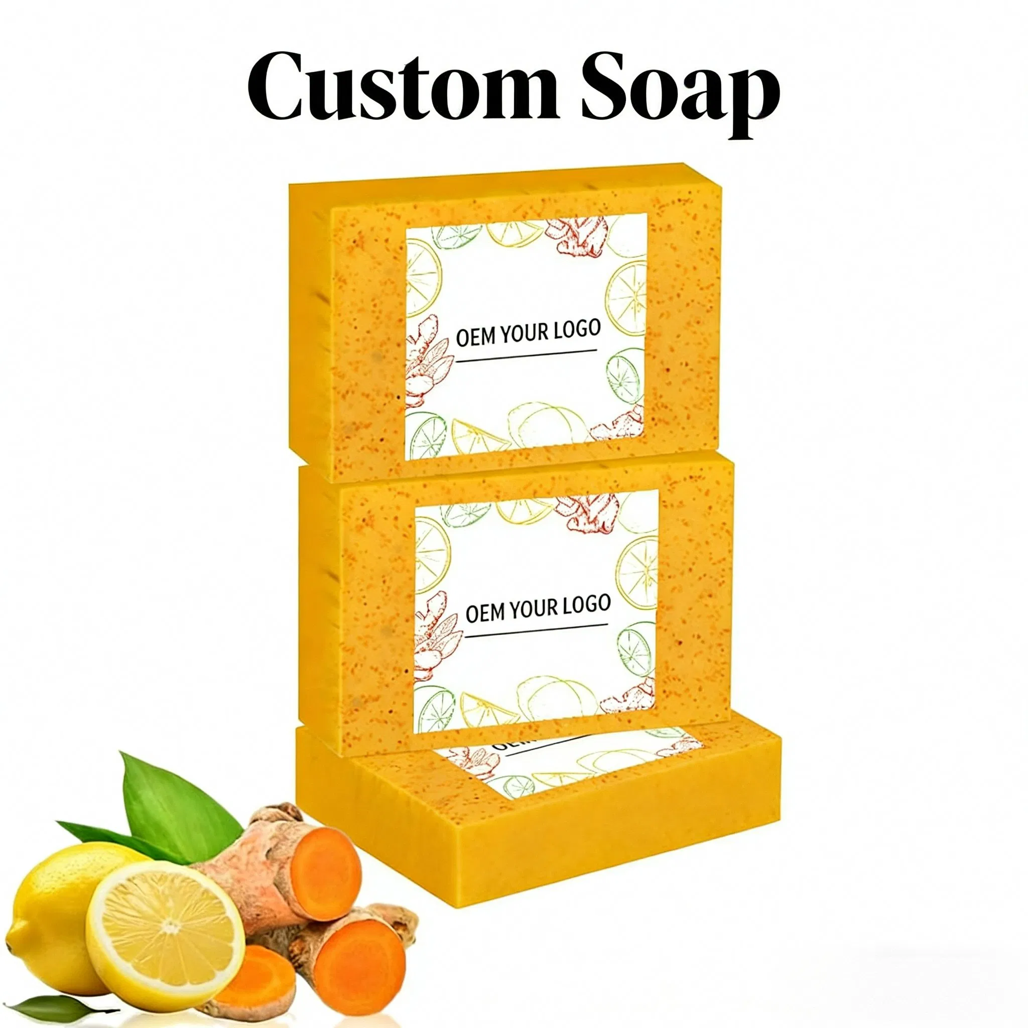 OEM Square Hand-Washing Gift Soap, All-Natural Soap