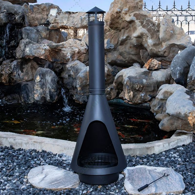 Hot Sale Backyard Steel Fireplace Chiminea for Garden
