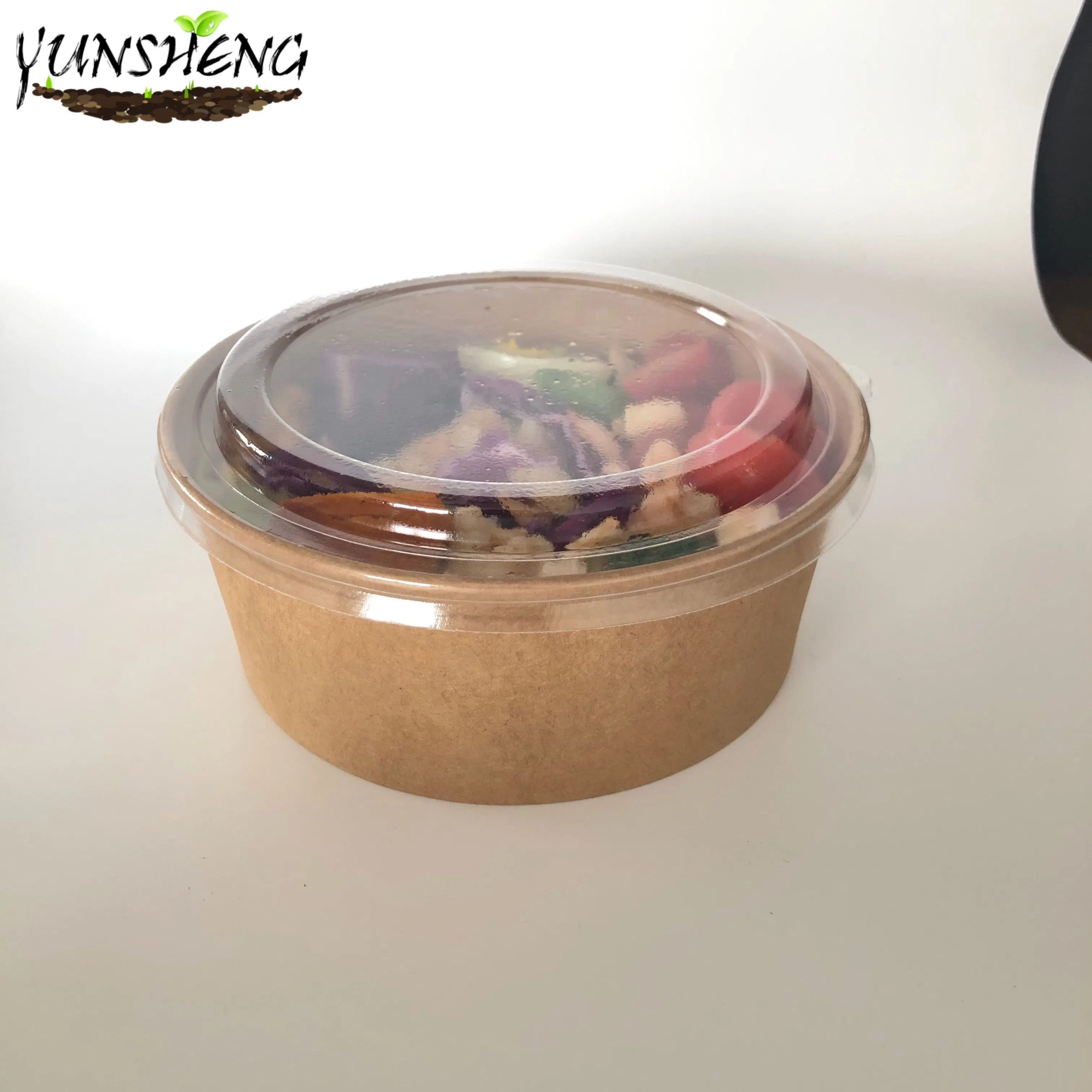 Brown Ice Cream Sundae Cups Disposable Kraft Paper Dessert Frozen Yogurt Bowls 8-Ounce Biodegradable Compostable Eco Friendly