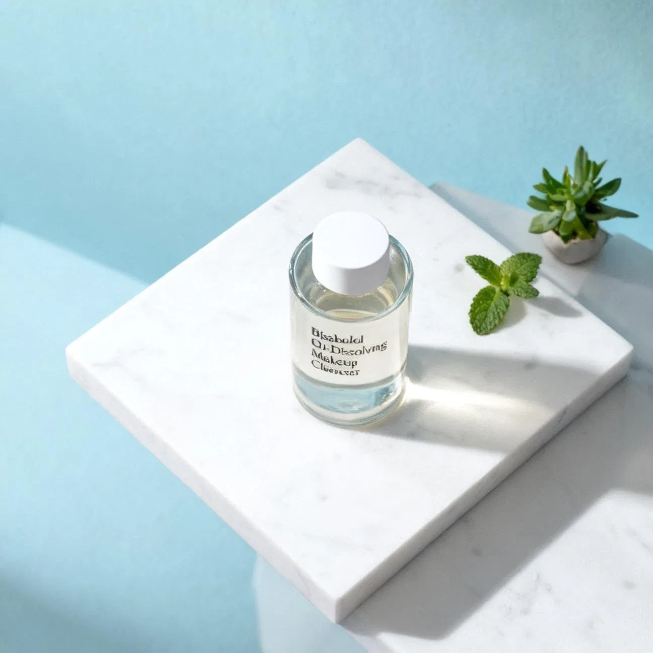 Complete Makeup Removal and Pollution Defense Face Cleanser with Moringa Seed Oil and Bisabolol for Comprehensive Skin Care