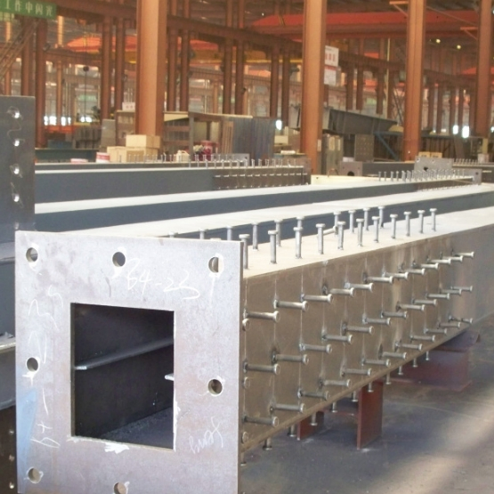 High-Strength Carbon Steel Structure for Durable Building Columns