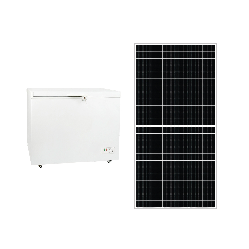 Space-Saving Low-Consumption Solar Chest Inverter Freezer