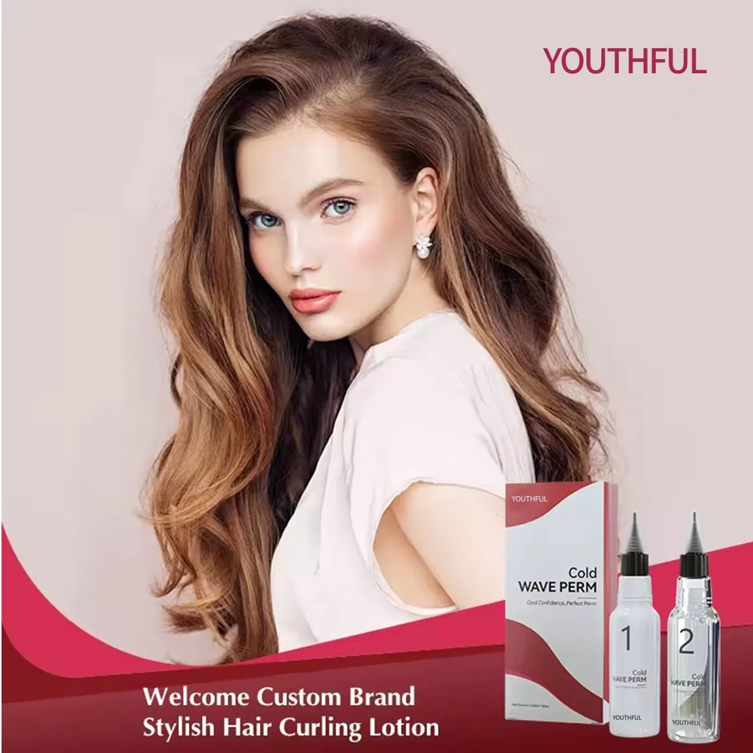 New Arrival Permanent Hai Perm Lotion Hair Curling Perm Cream Products