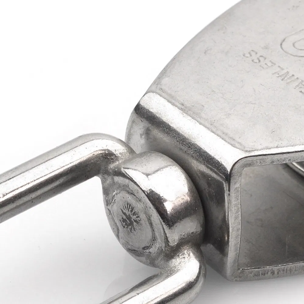 Stainless Steel Single Wheel Swivel Pulley for Industrial Rigging Lifting