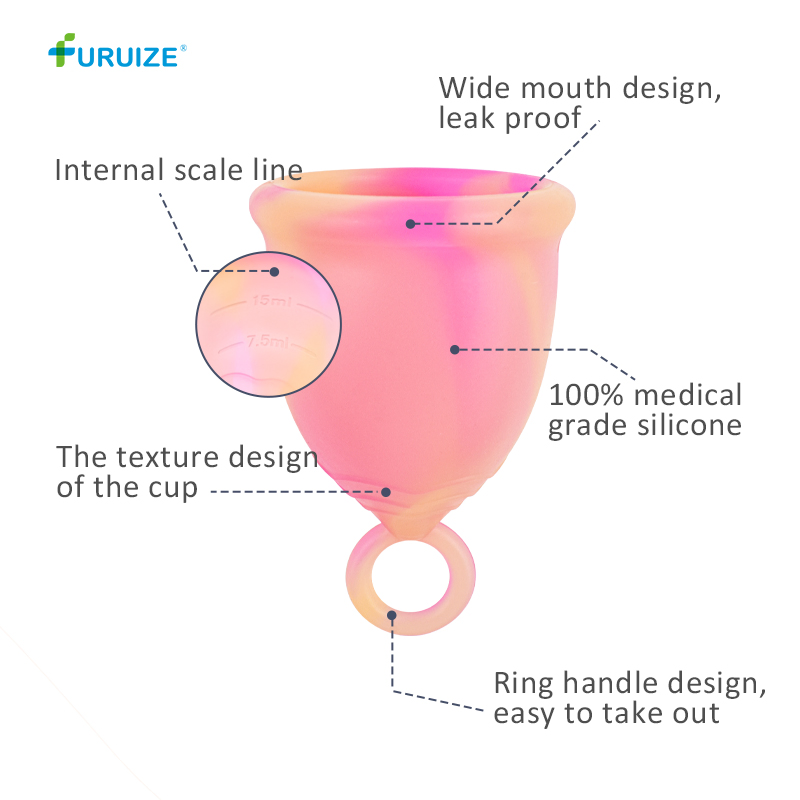FDA CE Certification Medical Grade Silicone Menstrual Cup OEM Silicone Injection Molding