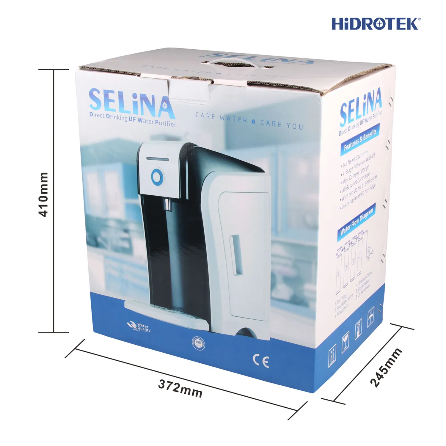 Hidrotek Tabletop Direct Drinking Hidrotek UF Ultrafiltration Water Filter
