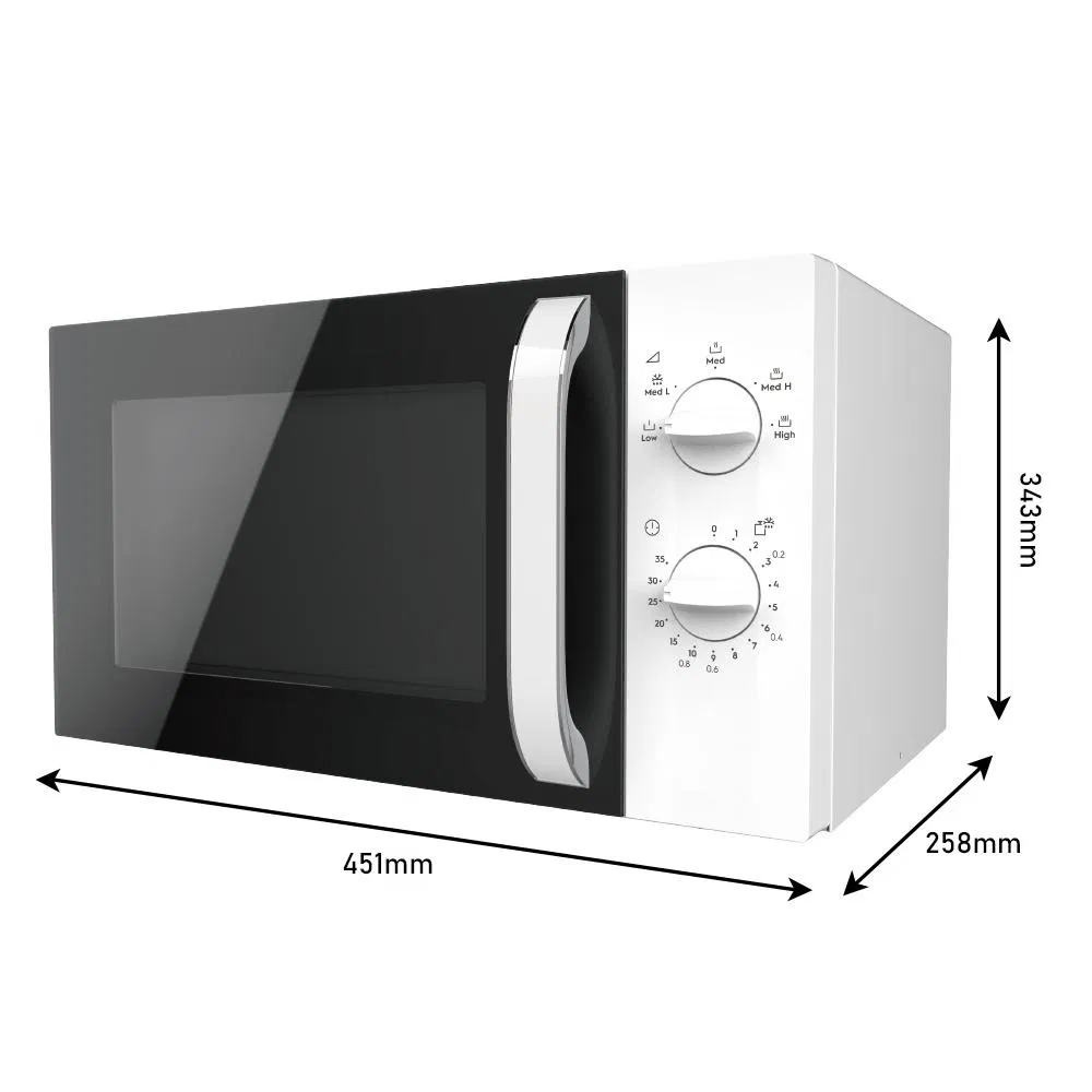 20L Solo Microwave Oven Mechanical Countertop Microwave Table Microwave
