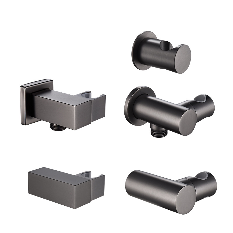 Copper Adjustable Hand Shower Arm Mount Bracket Shower Head Holder for Handheld Shower