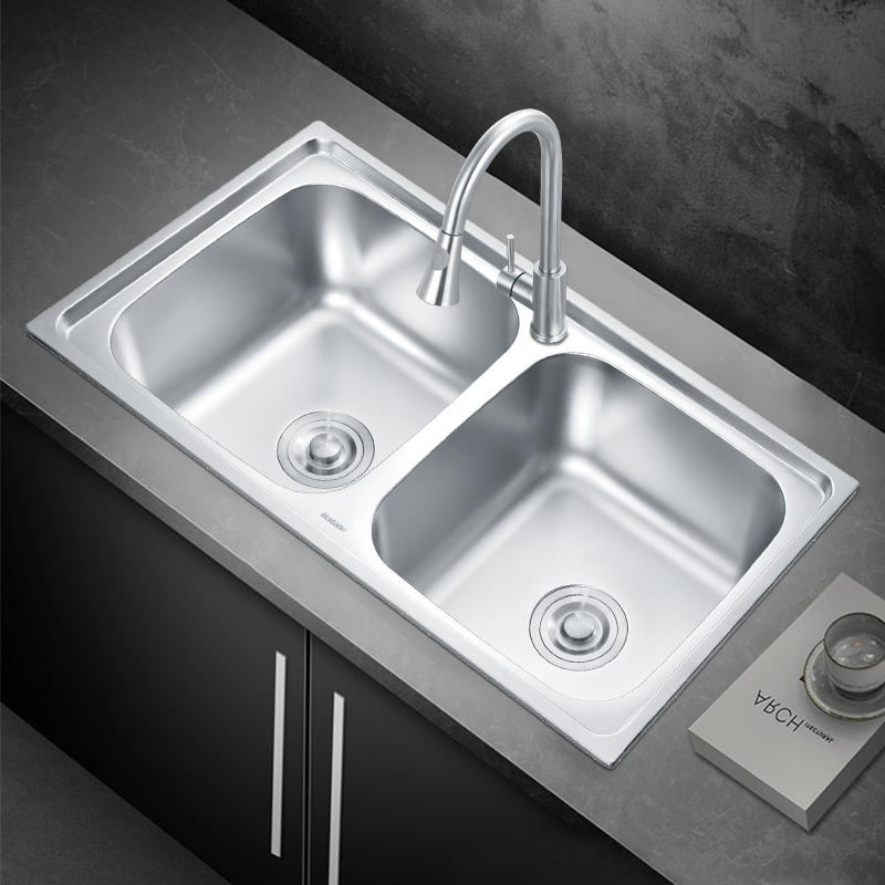 Wholesale Double Bowl 304 Stainless Steel Undermount Kitchen Sink From Chinese Factory