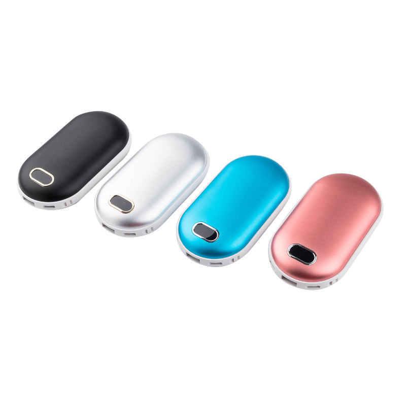 Customize Hand Warmer Reusable Power Bank Electric Gift Mobile USB Rechargeable Hand Portable Heater for Women Men