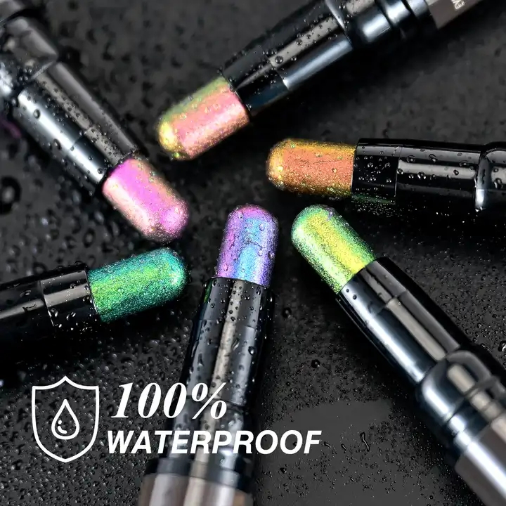 New Multichrome High Pigment Eyeshadow Stick Logo Custom Eye Makeup Highlighter Stick