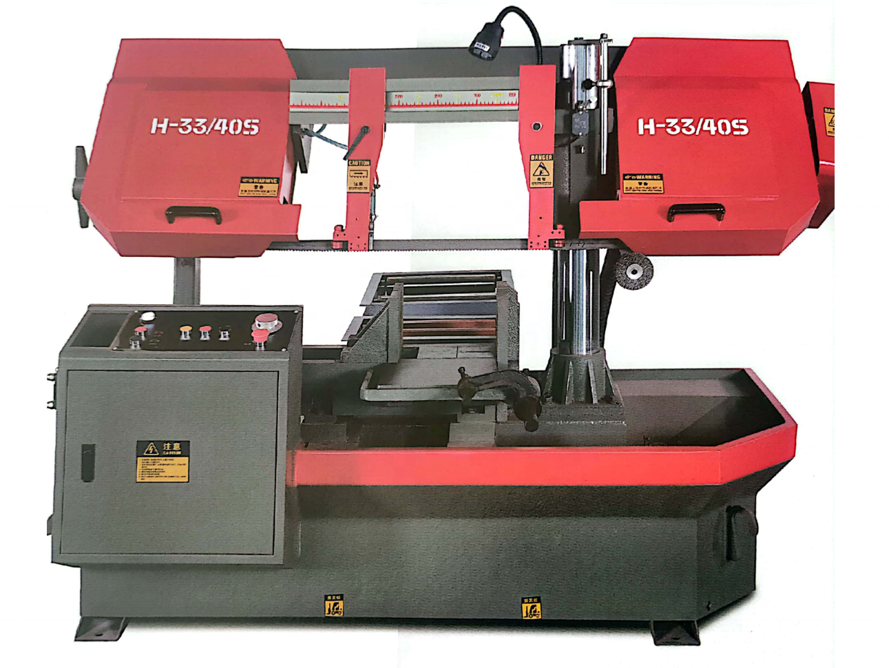 Станок ленточнопильный горизонтальный автоматический двухстоечный по металлу