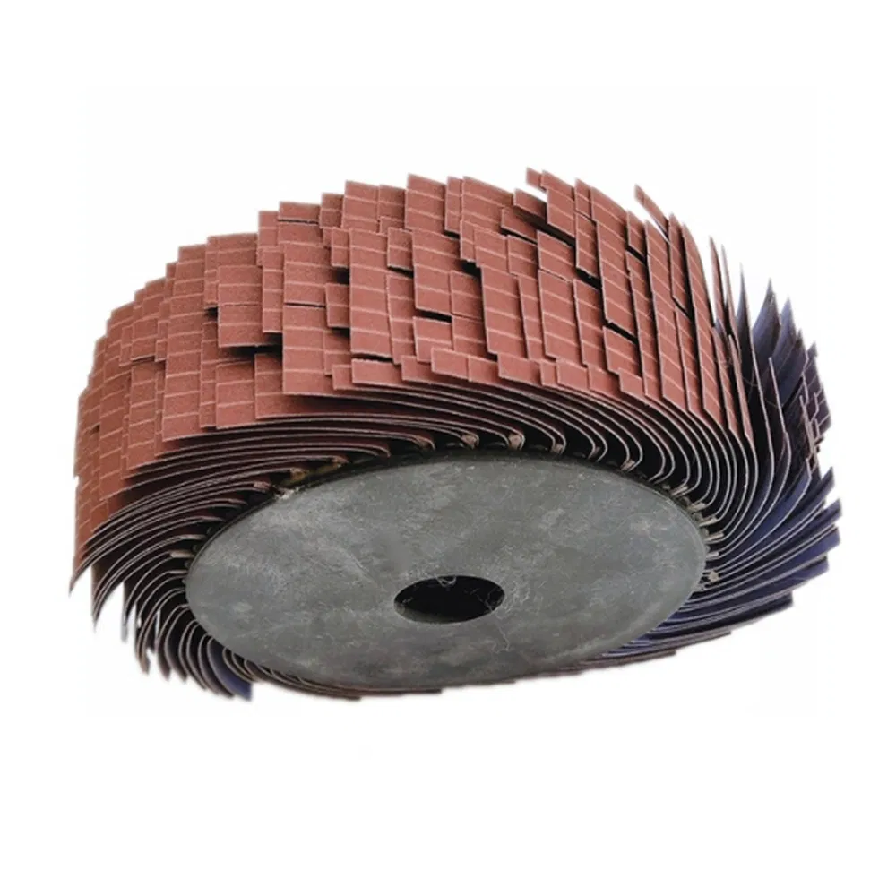 OEM ODM Custom Flap Sanding Cloth Wheel for Contoured Surface Polishing