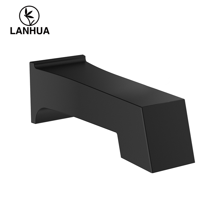 Современный смеситель квадратный настенный Sleek Modern