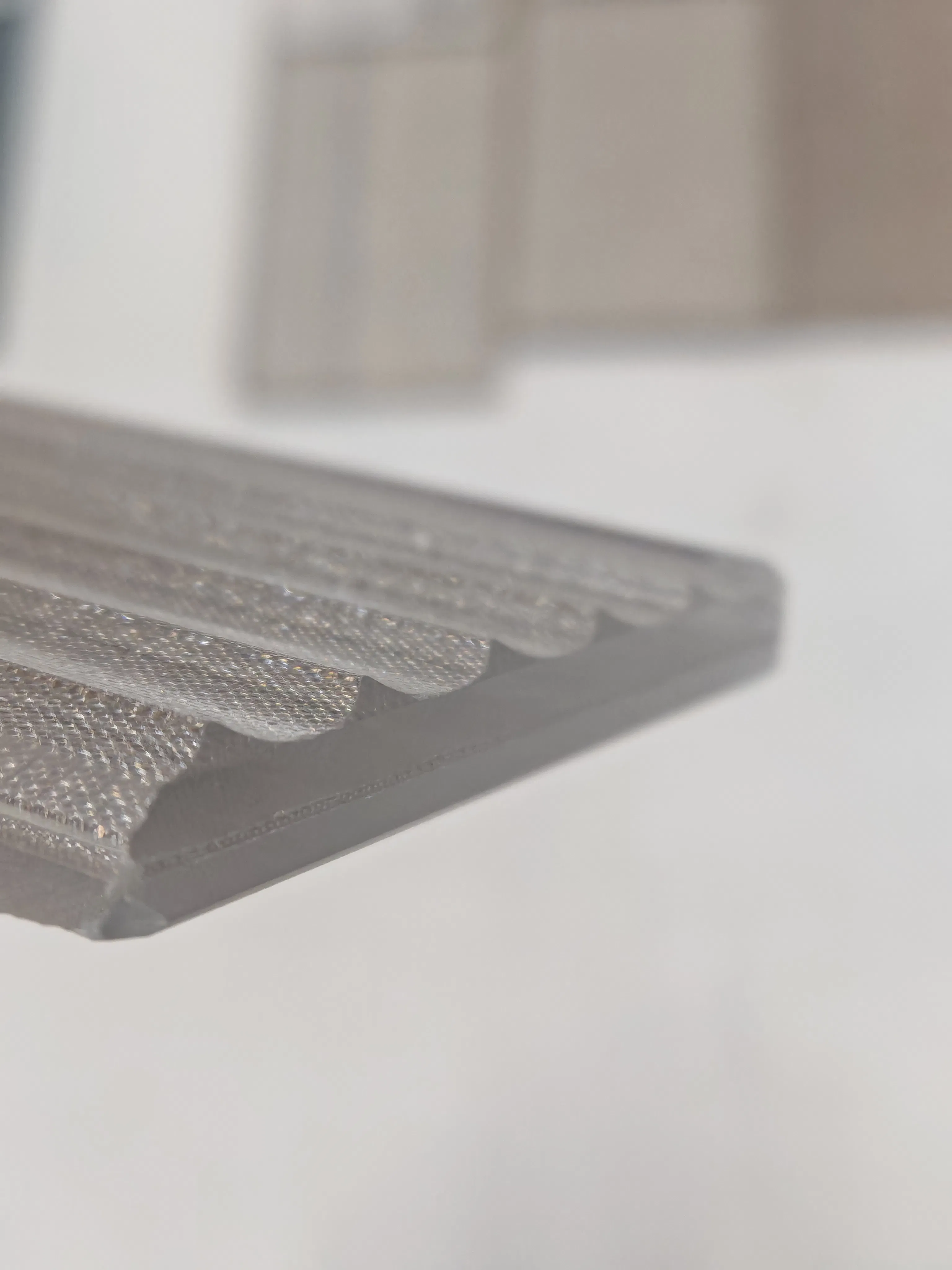 High-Quality Laminated Glass Design with Unique Fabric Patterns