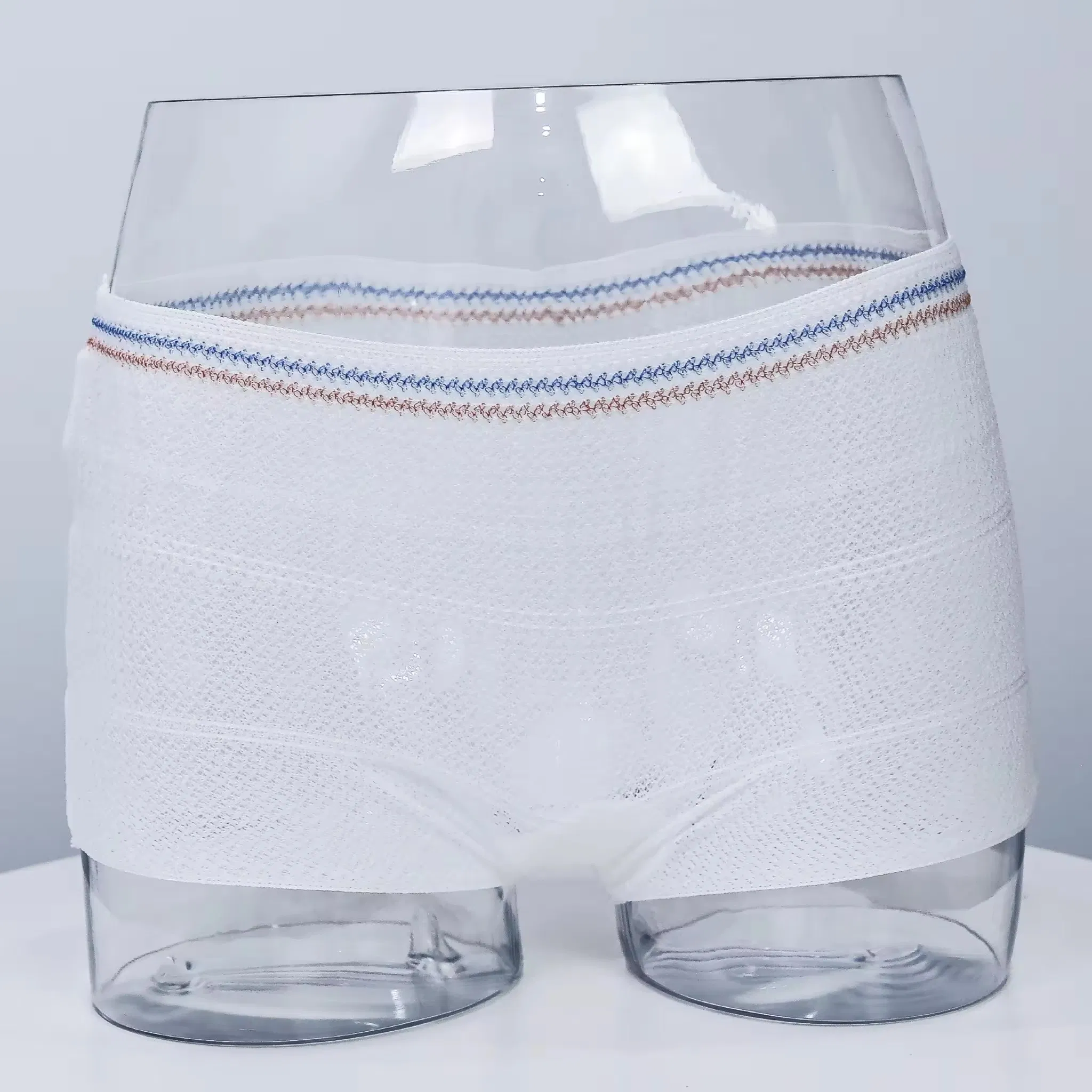 Net Mesh Pants Women Washable Panties Adults Diapers for Breathable Underwear Elastic Disposable Brief