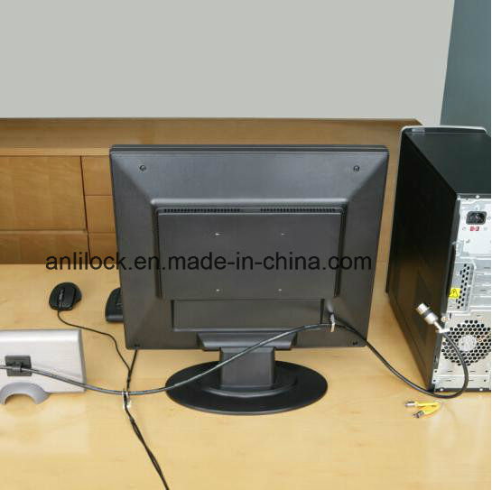 Desktop Lock, High Quality Computer Locks, Laptop Lock, PC Lock, Cable Lock, Al-D64615