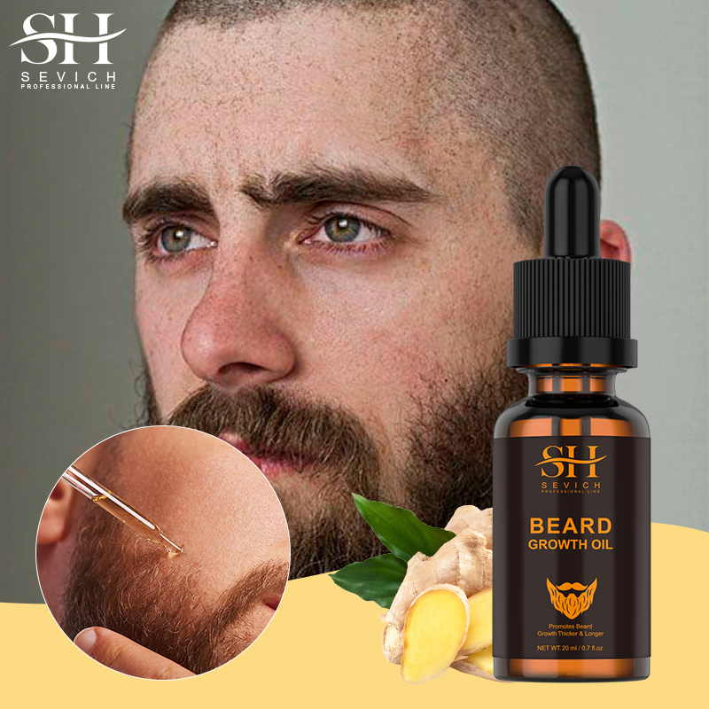 Private Label 100% Natural Pure Beard Oil Organic for Men Beard Care