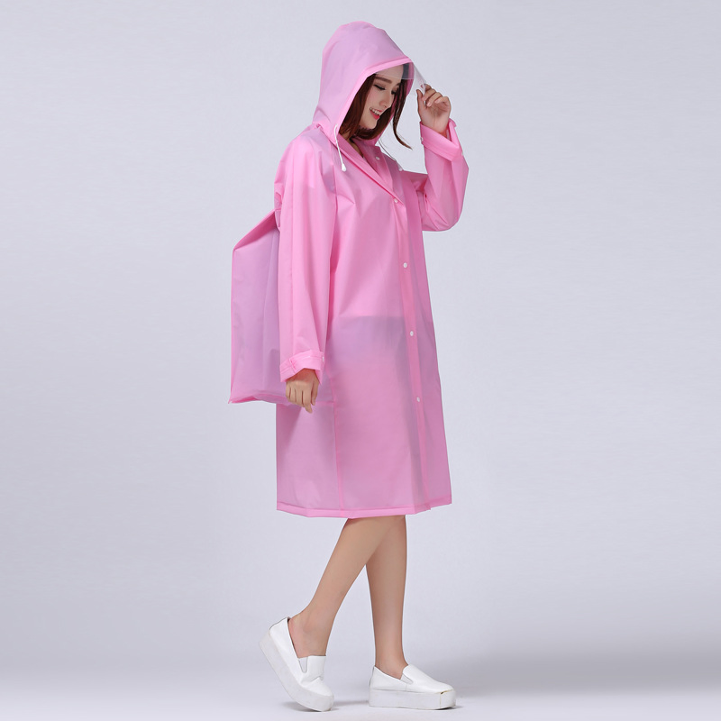 New Design Thickened EVA Translucent Raincoat Travel Trekking Mountaineering Raincoat