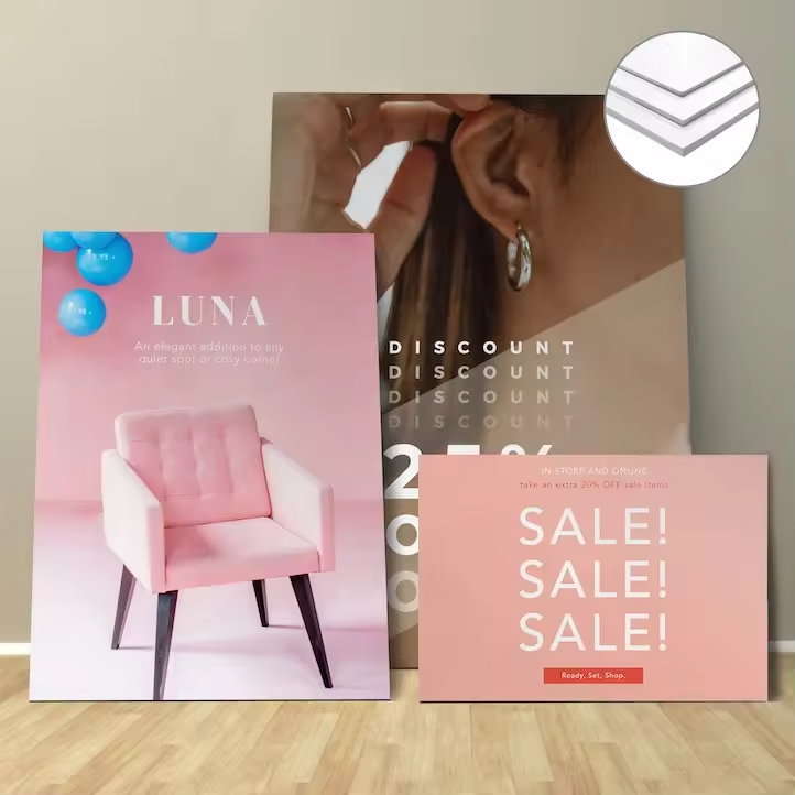 Factory Custom Color Die Cut Plastic Printing PVC Foam Board Sign/PVC Sintra Board/PVC