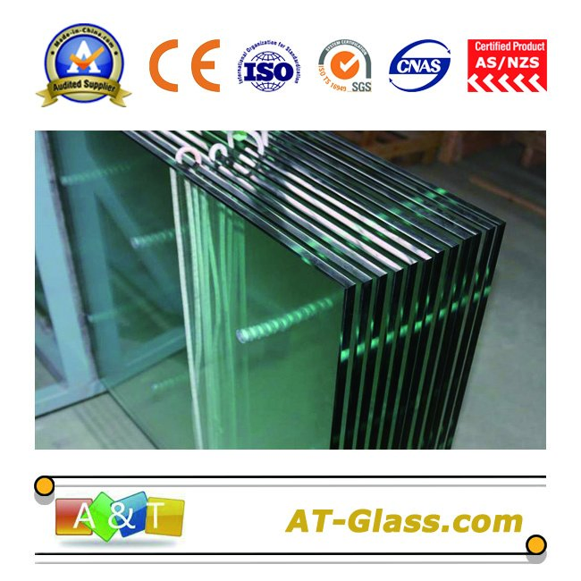 8mm-19mm Tempered Grade Clear Float Glass for Building