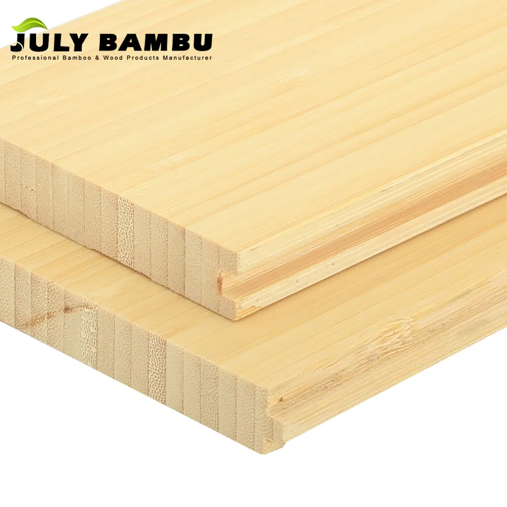 Fsc Certificated Indoor Bamboo Hard Wood Floor, 12mm Natural Vertical Bamboo Deck Floor