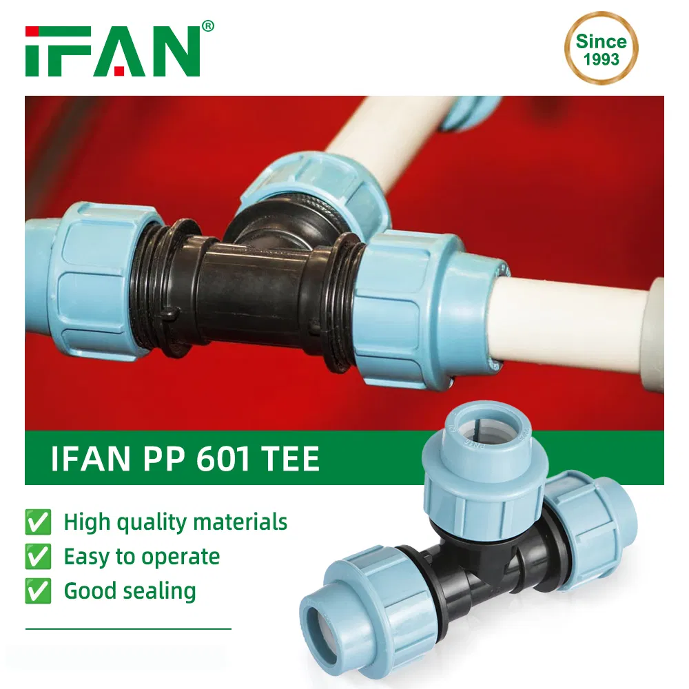 Фитинги Ifan PP Pn16: тройники, отводы, муфты для водоснабжения