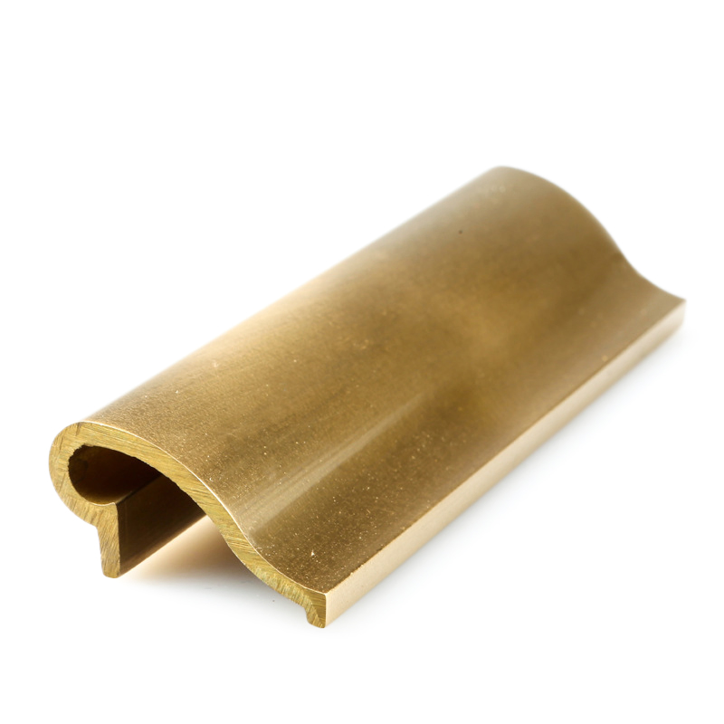 Decorative Profiled Brass Profiles Copper Extrusion for Hotels and Clubs