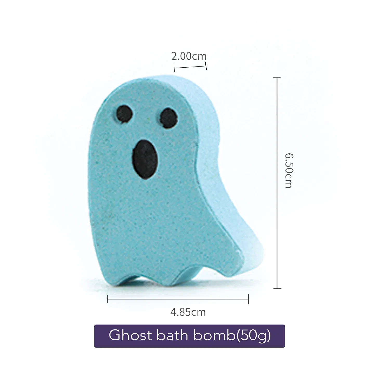 Hot Sale Custom Label Halloween Bubble Bath 10PCS Ghost Shaped Bath Bomb Gift Set