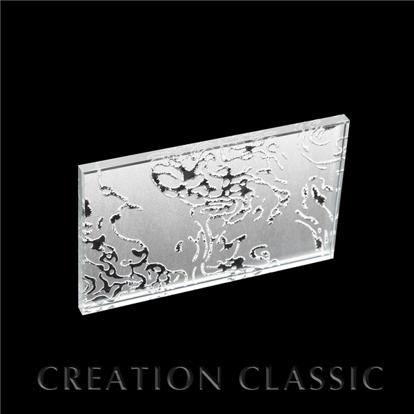 Clear and Bronze Color Art Glass Used for Furniture Glass and Shower Glass