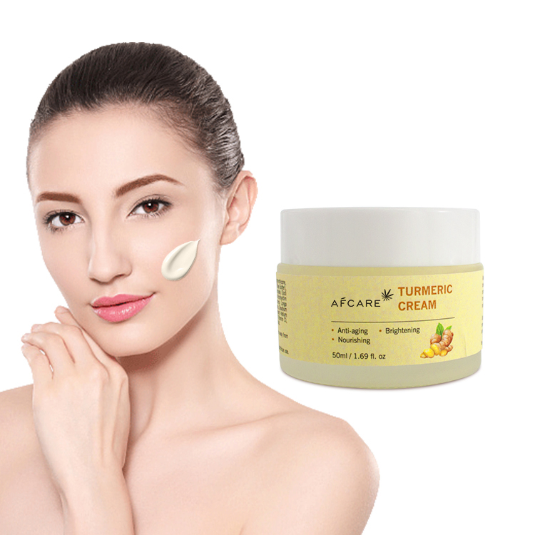 100% Pure Turmeric Nature Face Cream Whitening Anti-Aging Factory Price