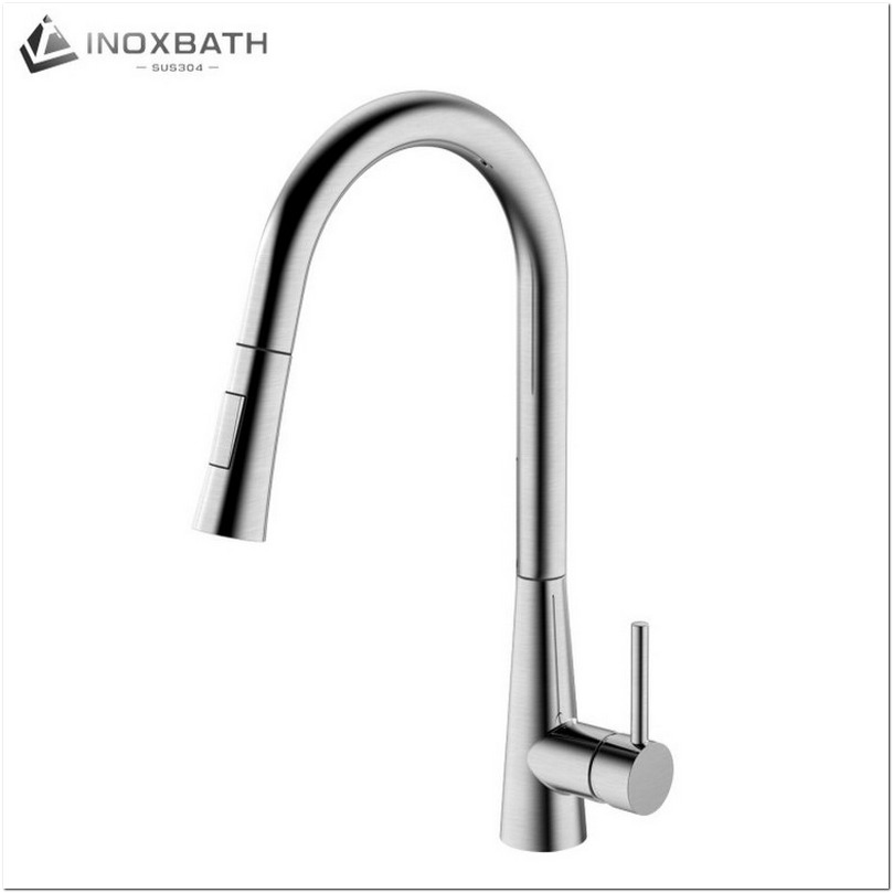 Watermark Approved Stainless Steel Commercial Kitchen Faucet Heavy Duty Ceramic Cartridge